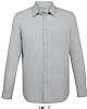 Camisa Hombre Baltimore Fit Manga Larga Sols - Color Gris Perla